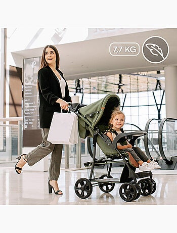 All-terrain kinderwagen LIONELO Emma – 6–36 maanden – Tas inbegrepen – Snel opvouwbaar