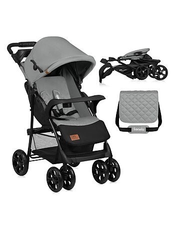 All-terrain kinderwagen LIONELO Emma – 6–36 maanden – Tas inbegrepen – Snel opvouwbaar