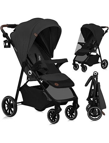 All-terrain kinderwagen LIONELO Emma One – Snel opvouwbaar – Grote wielen – 6–48 maanden