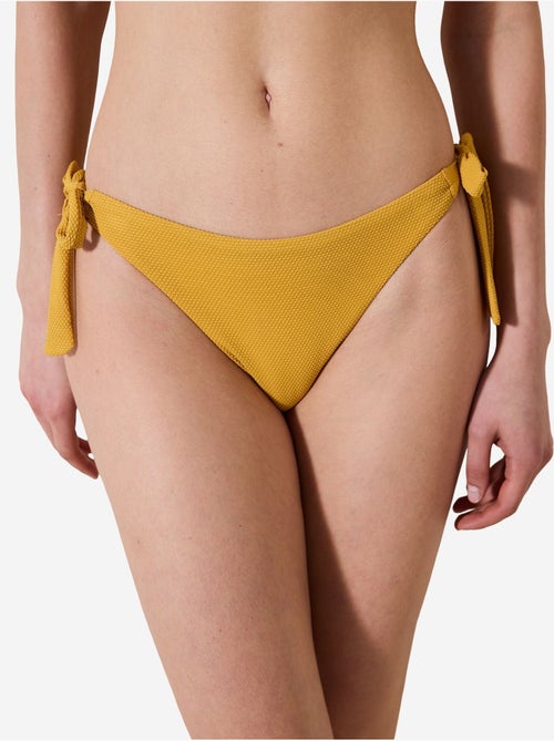 Amar brazilian bikinibroekje met structuur penti - Kiabi Amar brazilian bikinibroekje met structuur penti - Kiabi