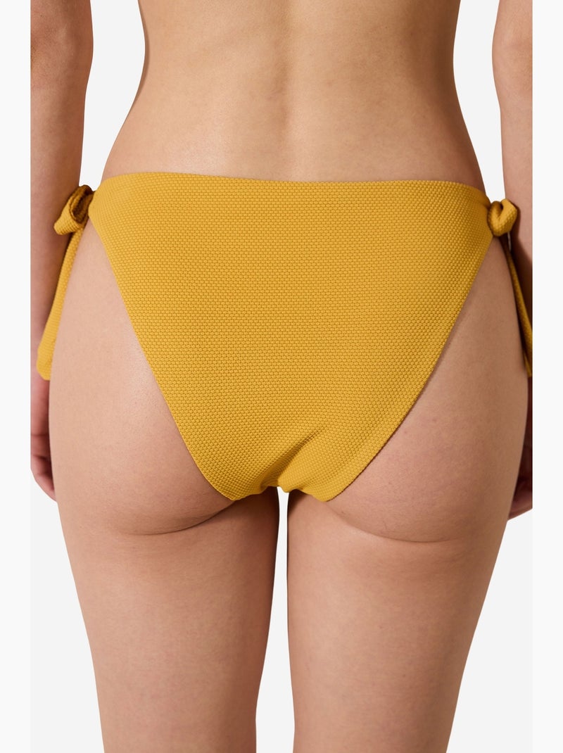 Amar brazilian bikinibroekje met structuur penti Amber - Kiabi