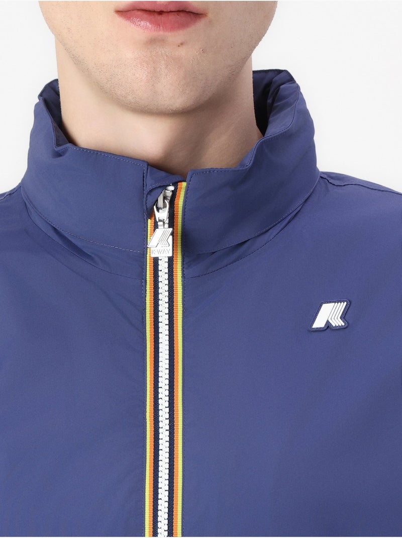 Amaury-jasje van stretchnylon - K-Way Blauw - Kiabi