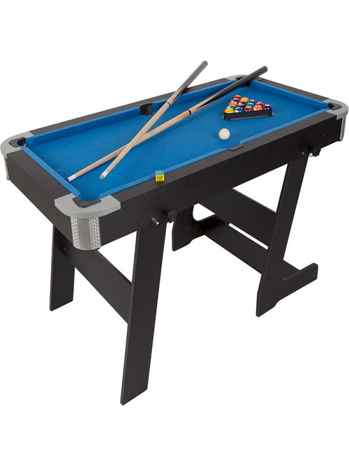 Amerikaanse pool- en pingpongtafel, opvouwbaar, 120x61x73 cm cb games - Kiabi Amerikaanse pool- en pingpongtafel, opvouwbaar, 120x61x73 cm cb games - Kiabi