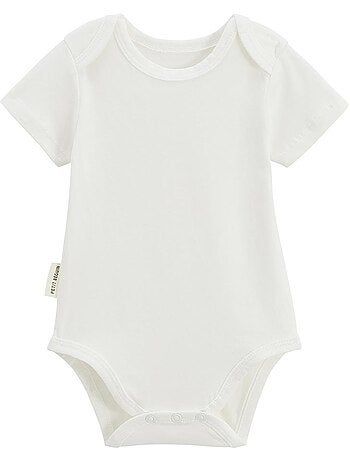 Anaelle 3-pack babyrompertjes met korte mouwen