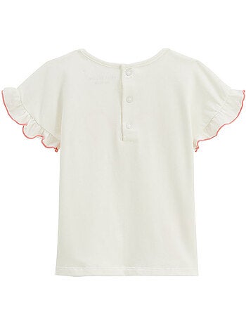 Anaelle kinderset bestaande uit een katoenen gaas t-shirt en een short.