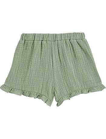 Anaelle kindershorts van katoenen gaas