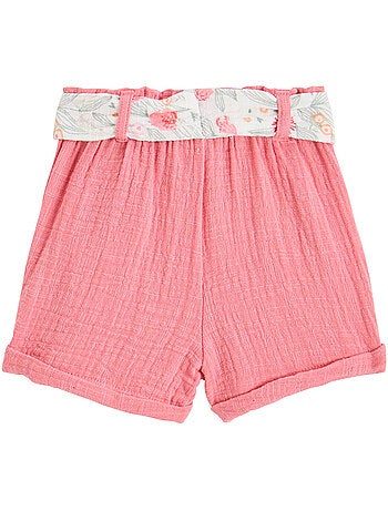 Anaelle kindershorts van katoenen gaas