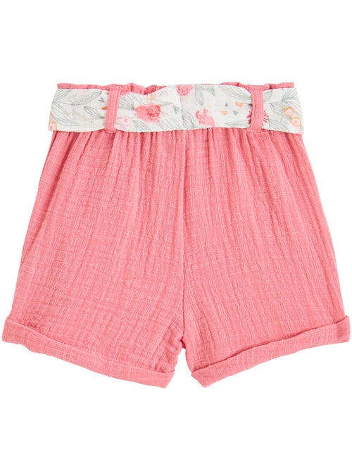 Anaelle kindershorts van katoenen gaas - Kiabi