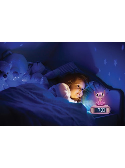 Angel nachtlampje wekker met geluiden - Kiabi Angel nachtlampje wekker met geluiden - Kiabi