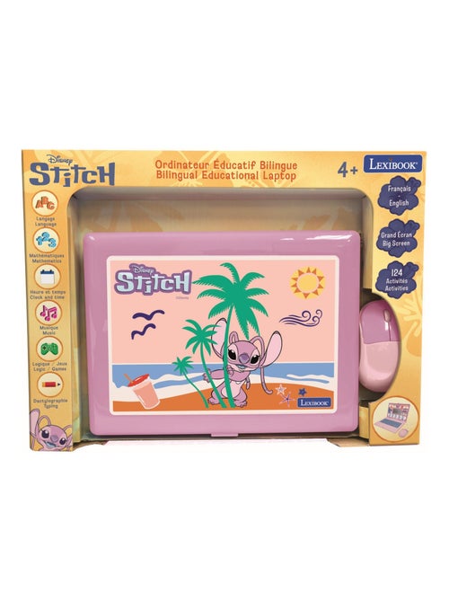 Angel van disney stitch tweetalige educatieve laptop – 124 activiteiten in het engels en frans - Kiabi Angel van disney stitch tweetalige educatieve laptop – 124 activiteiten in het engels en frans - Kiabi