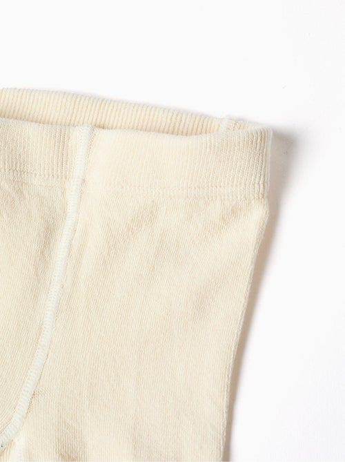 Anti-pilling geribbelde gebreide maillot - Kiabi