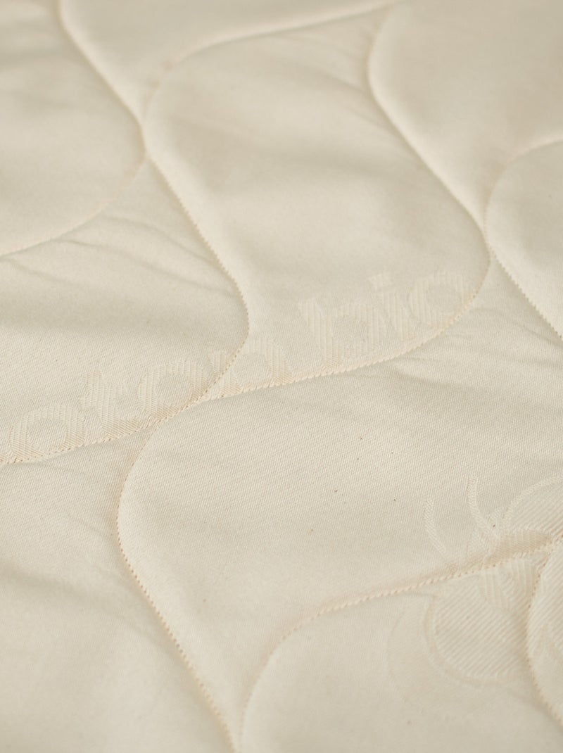 Anti-reflux babymatras bio katoen Ecru - Kiabi