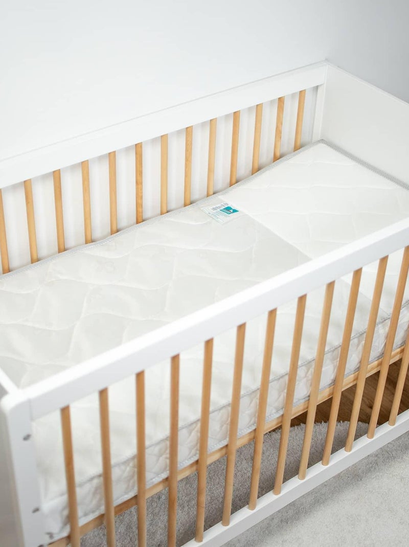 Anti-reflux babymatras met afneembare hellingshoek - comfort & veiligheid | gemaakt in frankrijk Wit - Kiabi