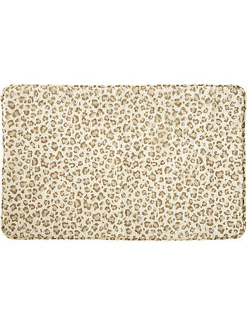 Antislip badmat met luipaardprint