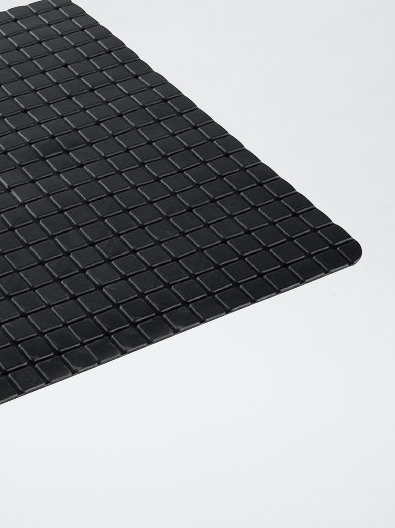 Antislip douchemat zwart - Kiabi