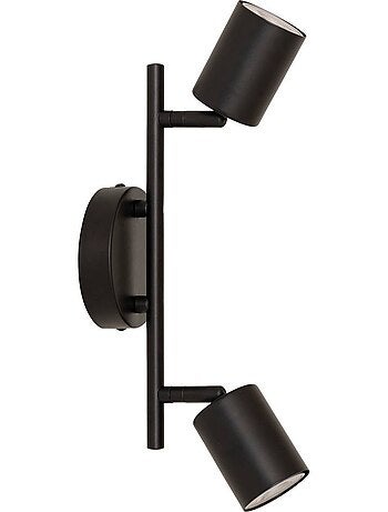 Applique murale métal 2 spots orientables vico