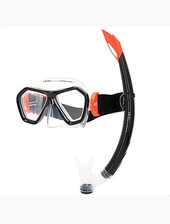 Aqua sport set kristallen masker met siliconen slang +7 jaar