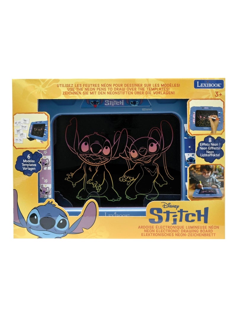 Ardoise électronique lumineuse néon stitch N/A - Kiabi