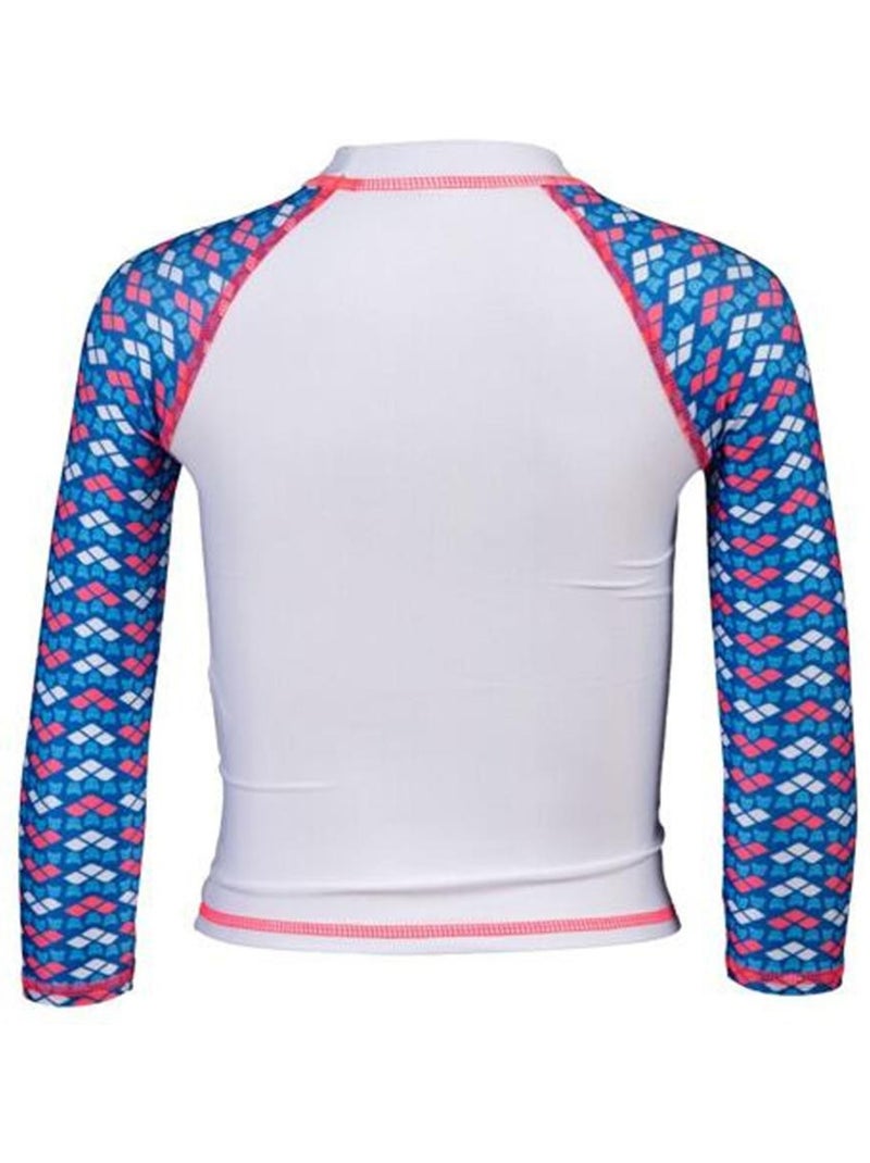 Arena Friends Kinder Lycra Zwempak Wit/Blauw/Roze Meisjes Roze - Kiabi