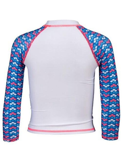 Arena Friends Kinder Lycra Zwempak Wit/Blauw/Roze Meisjes - Kiabi Arena Friends Kinder Lycra Zwempak Wit/Blauw/Roze Meisjes - Kiabi