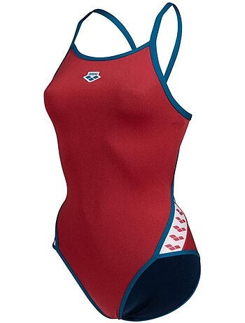 Arena icons super fly rood dames zwempak