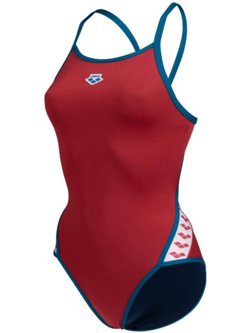 Arena icons super fly rood dames zwempak - Kiabi