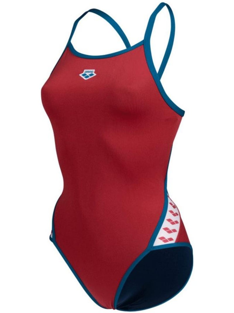 Arena icons super fly rood dames zwempak Rood - Kiabi