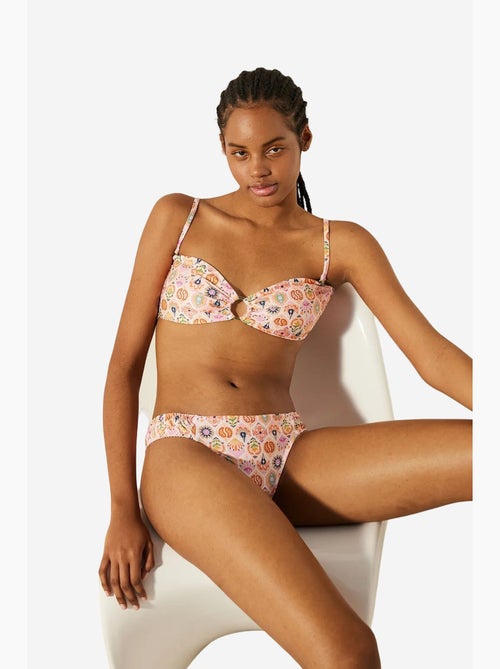 Arianne bikinibroekje met zijpatroon penti - Kiabi Arianne bikinibroekje met zijpatroon penti - Kiabi