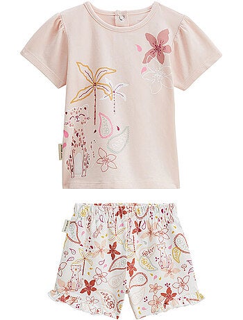 Arizona 2-delige korte pyjamaset voor kinderen
