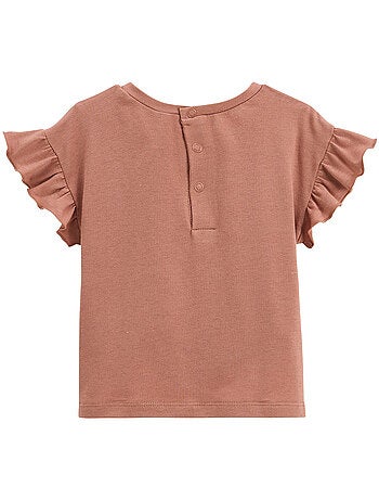 Arizona kinderset bestaande uit een katoenen gaas t-shirt en een short.