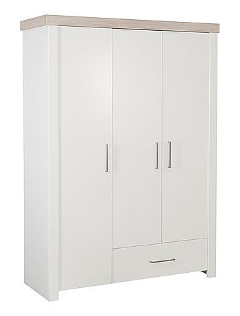 Armoire 3 portes et 1 tiroir - roba 'lucy'