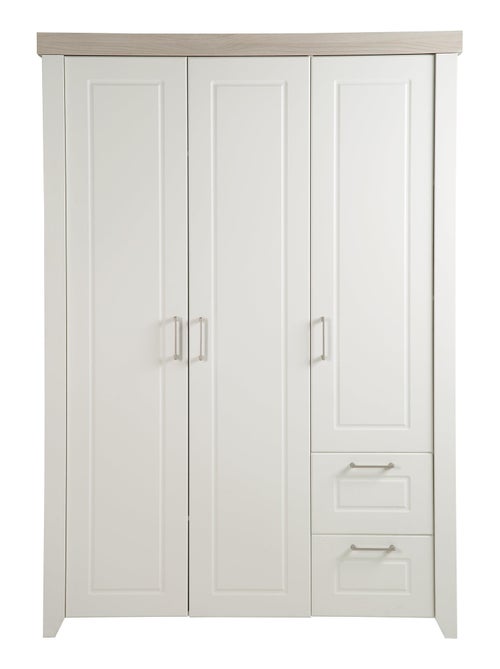 Armoire 3 portes et 2 tiroirs - ROBA 'Felicia' - Kiabi