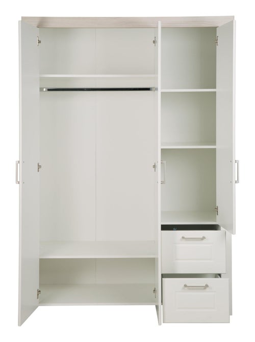 Armoire 3 portes et 2 tiroirs - ROBA 'Felicia' - Kiabi