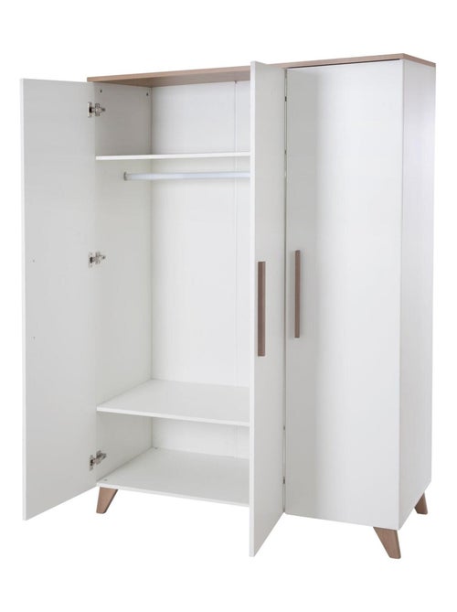 Armoire bébé 3 portes en bois - ROBA 'Ole' - Kiabi
