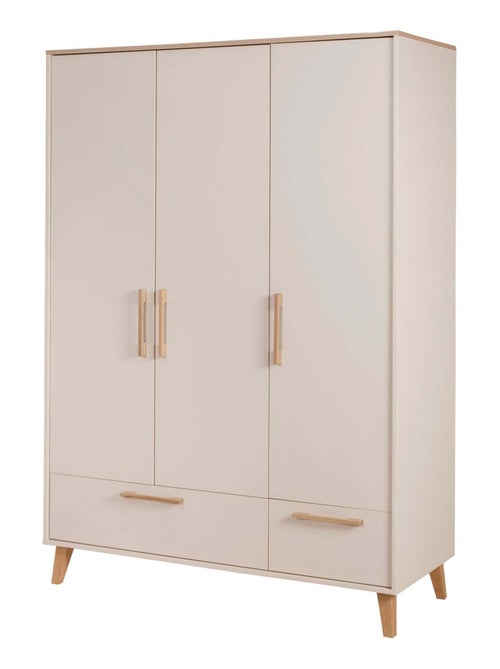 Armoire bébé 3 portes et 2 tiroirs à fermeture douce - roba 'jil' - Kiabi Armoire bébé 3 portes et 2 tiroirs à fermeture douce - roba 'jil' - Kiabi