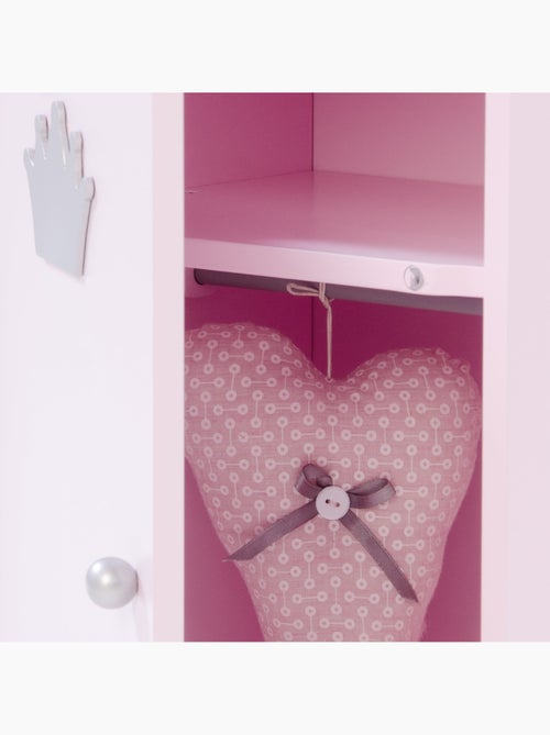 Armoire de poupée en bois avec penderie 'Princesse Sophie' ROBA - Kiabi