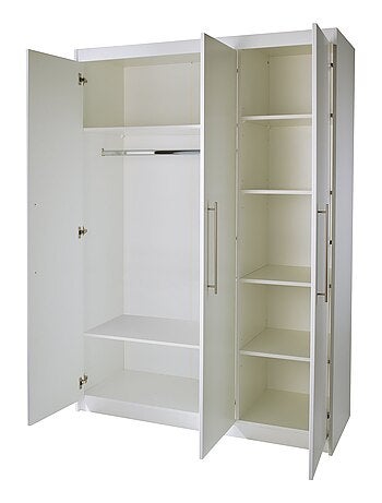 Armoire enfant 3 portes à fermeture douce 'Maren' ROBA