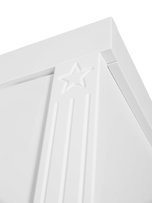 Armoire enfant rustique 3 portes 2 tiroirs 'Maxi' ROBA - Kiabi