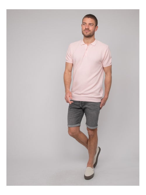 Artak poloshirt met korte mouwen, puur katoen - Kiabi