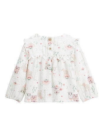 Arya kinderblouse van katoenen gaas
