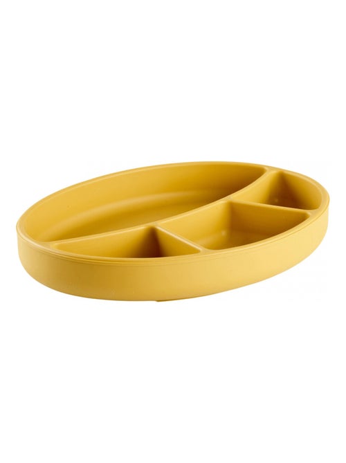 Assiette compartimentée silicone - Kiabi