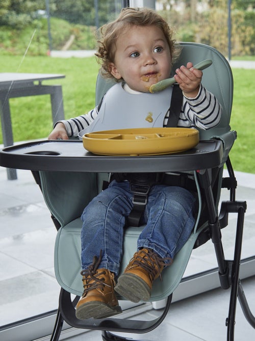 Assiette compartimentée silicone - Kiabi