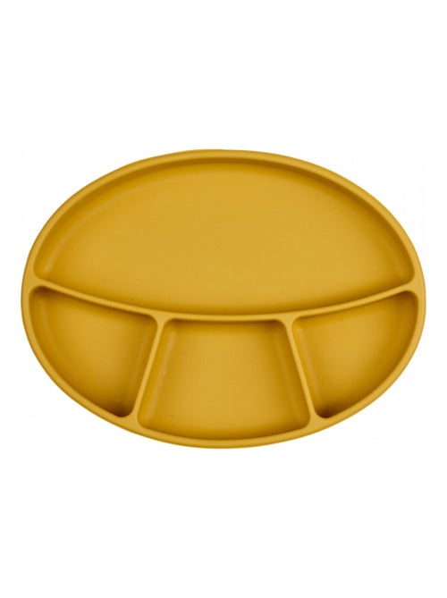 Assiette compartimentée silicone - Kiabi