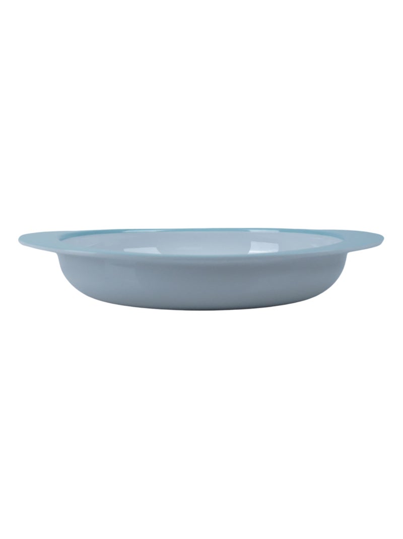 Assiette melamine foret Blanc - Kiabi