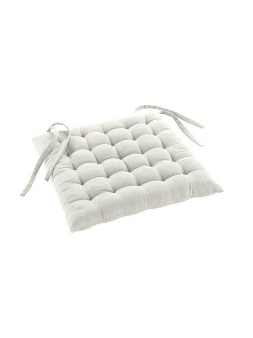 Assise matelassée en coton et polyester recyclé - Kiabi Assise matelassée en coton et polyester recyclé - Kiabi