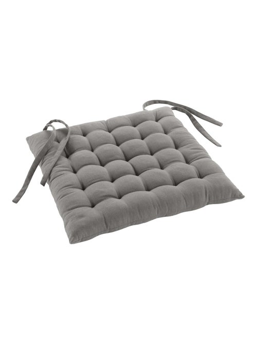 Assise matelassée en coton et polyester recyclé - Kiabi Assise matelassée en coton et polyester recyclé - Kiabi