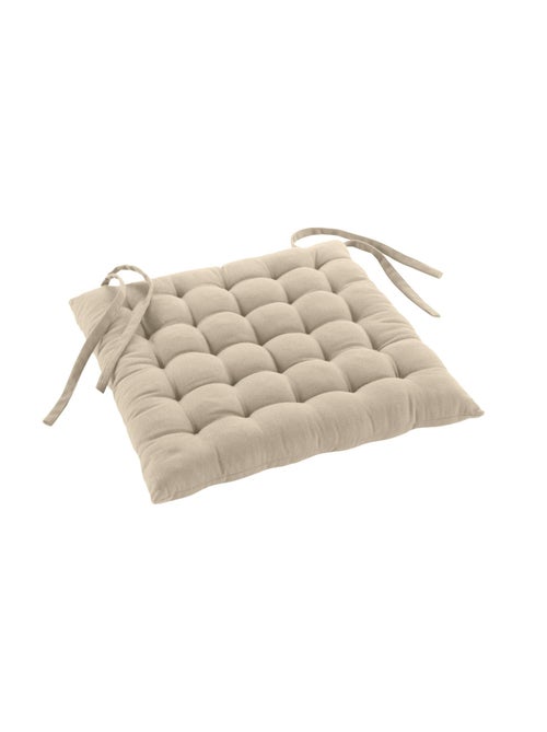 Assise matelassée en coton et polyester recyclé - Kiabi Assise matelassée en coton et polyester recyclé - Kiabi