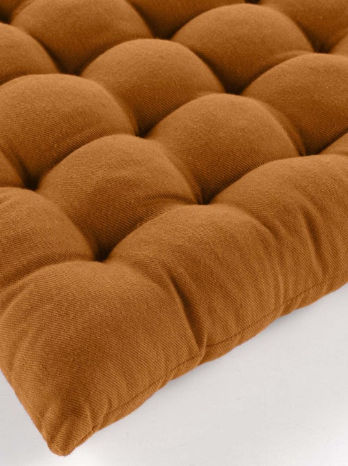 Assise matelassée en coton et polyester recyclé - Kiabi Assise matelassée en coton et polyester recyclé - Kiabi