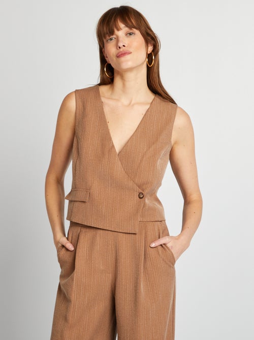 Asymmetrisch giletje - Kiabi