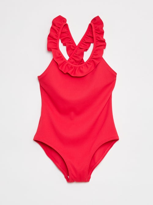 Asymmetrisch zwempakje - 1-delig - Kiabi